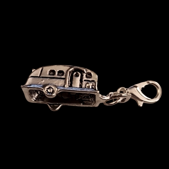 HAPPY CAMPER Style Charm Zipper Pull Fits Many Style Bracelets🦞 - Picture 1 of 4